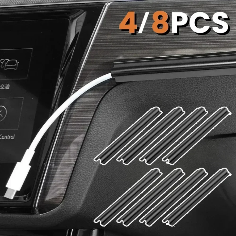 Cable Staple Clip - 4/8PCS Car Interior Cable Line Sleeve
