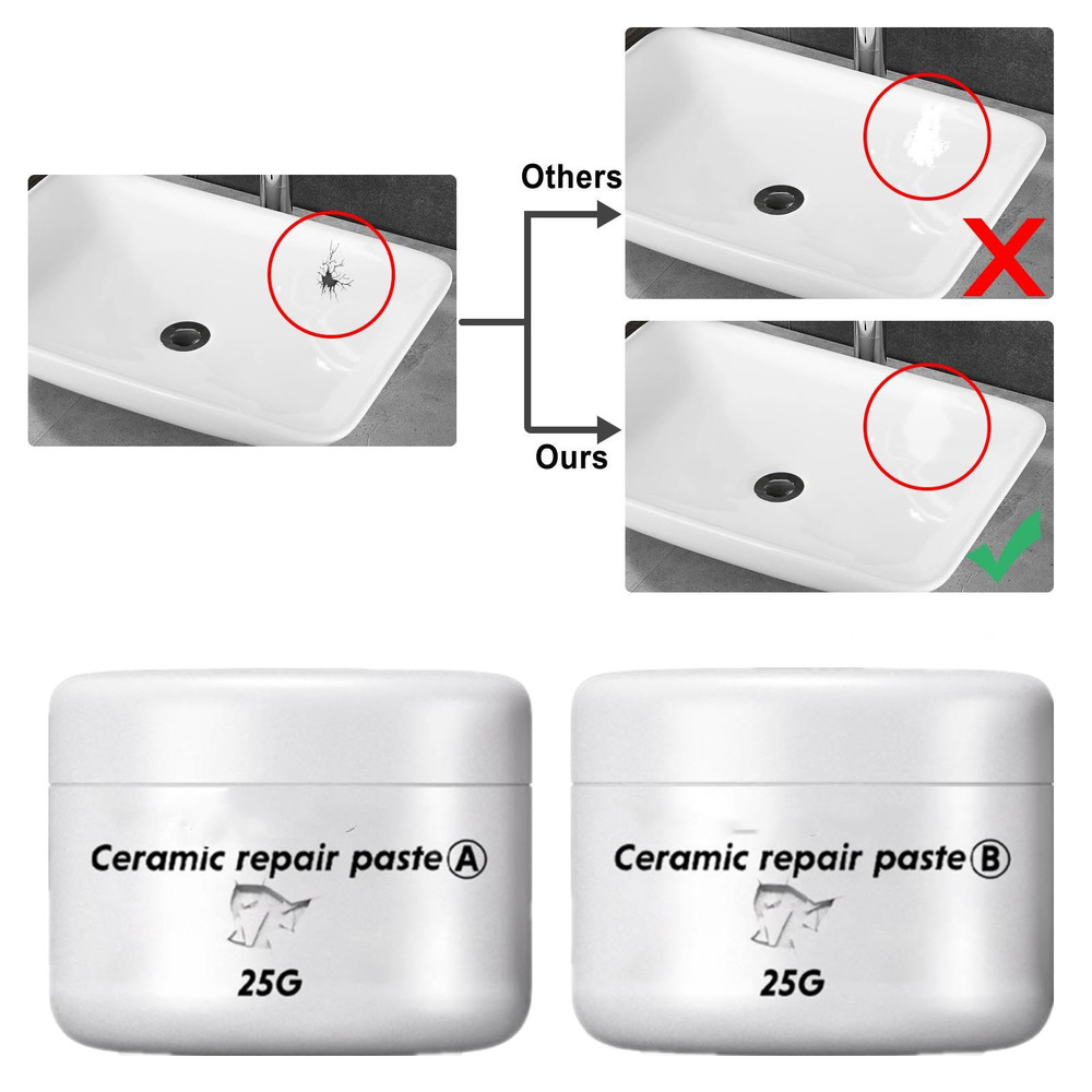 Tile Grout Repair - 1set Ceramic Repair Paste 30g Quick