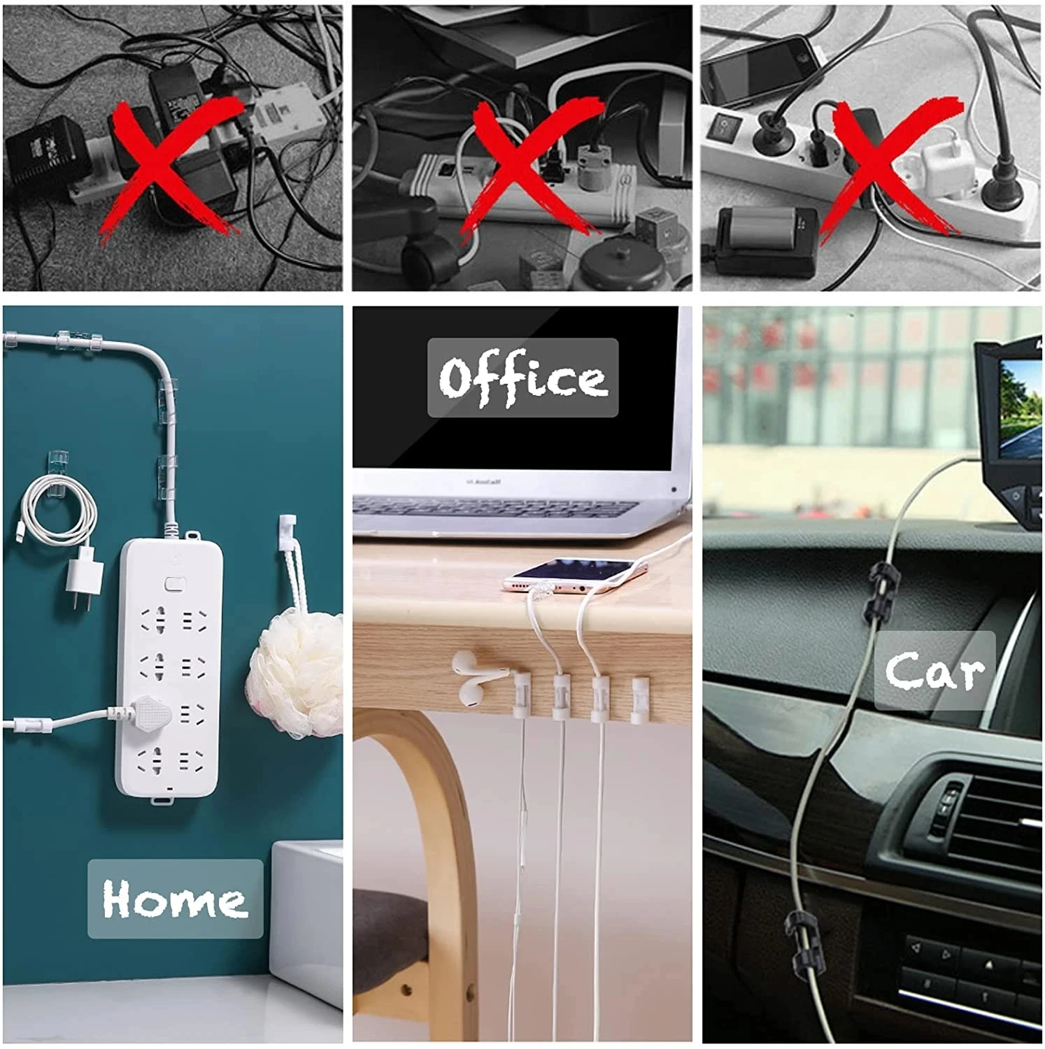 Cable Clips Organizer Drop Wir - Cable Staple Clip incelemesi ve fiyatı