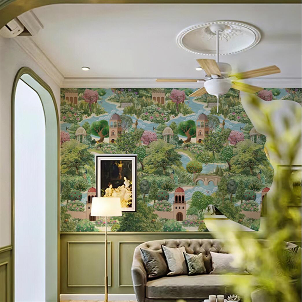 custom art Photo Mural wallpap - Home Improvement Materials incelemesi ve fiyatı