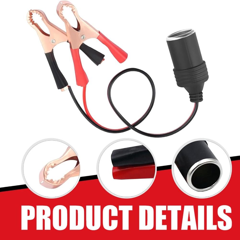 Portable 12V/4V Battery Extens - Cable Staple Clip incelemesi ve fiyatı