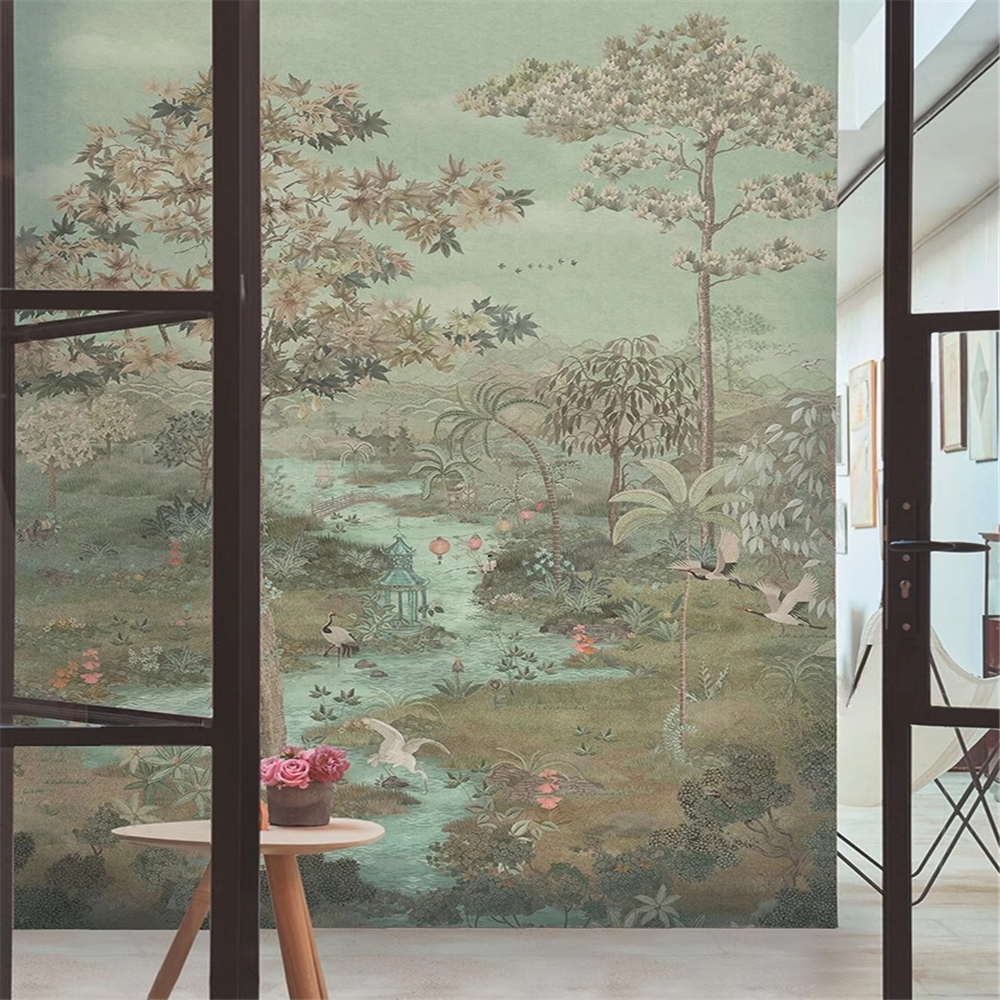 custom Photo Mural  Green Land - Home Improvement Materials incelemesi ve fiyatı