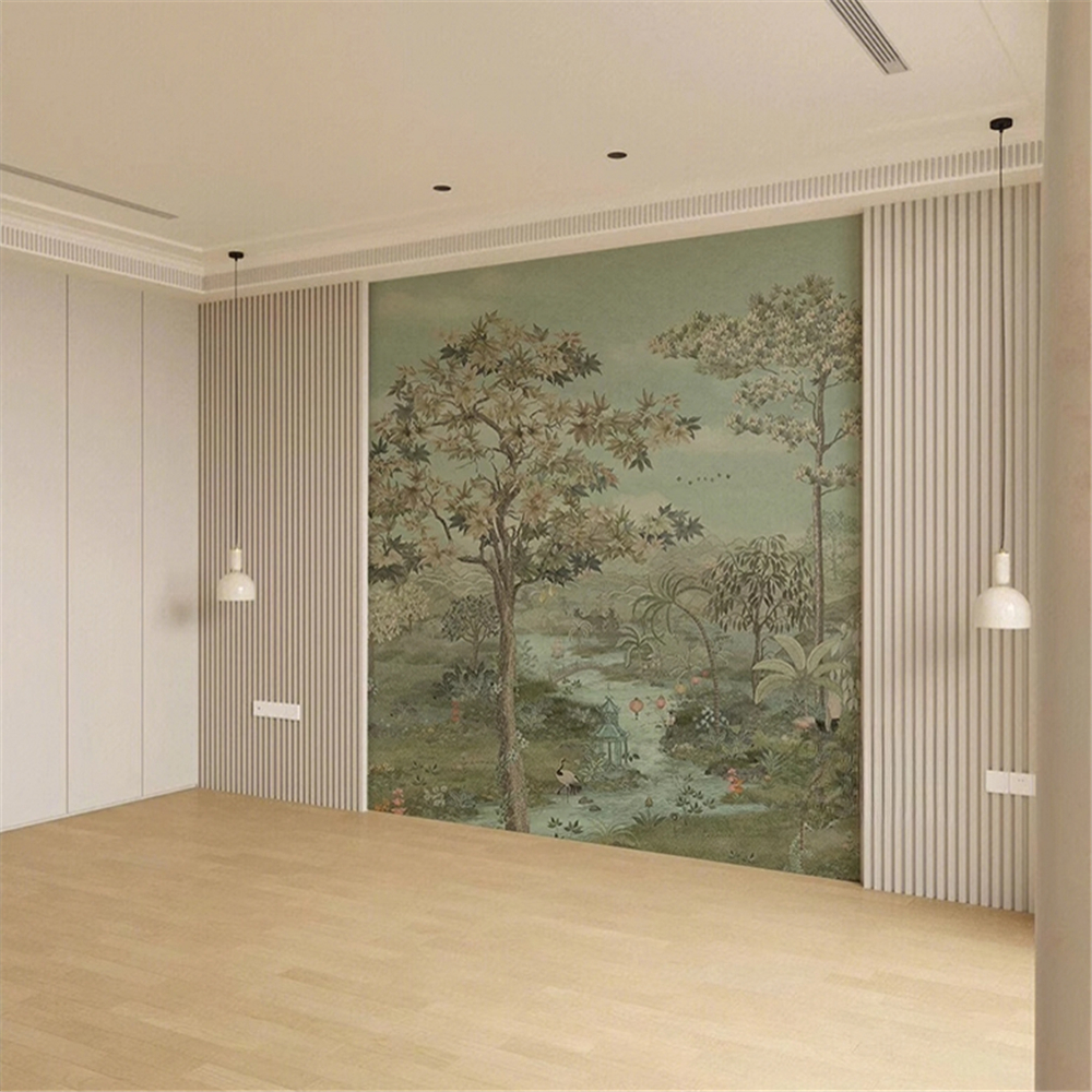 custom Photo Mural  Green Land - Home Improvement Materials incelemesi ve fiyatı
