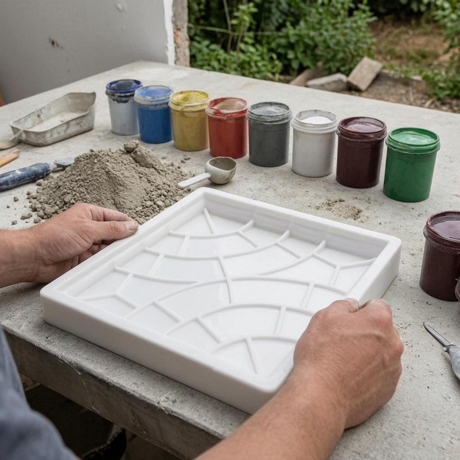 Square Paving Block Mold Curve - Home Improvement Us incelemesi ve fiyatı