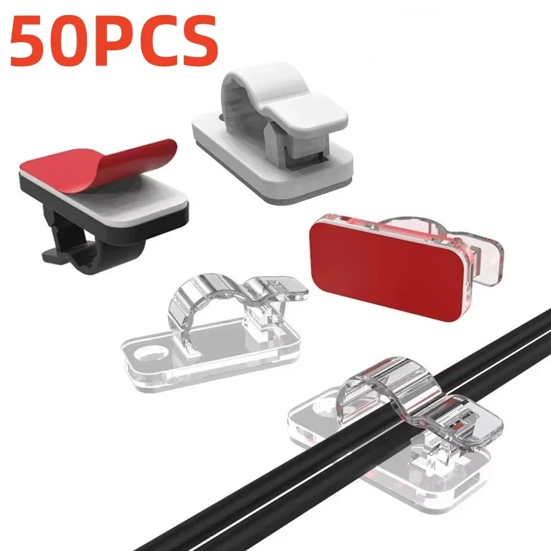 10/50Pcs Self Adhesive Cable C - Cable Staple Clip incelemesi ve fiyatı