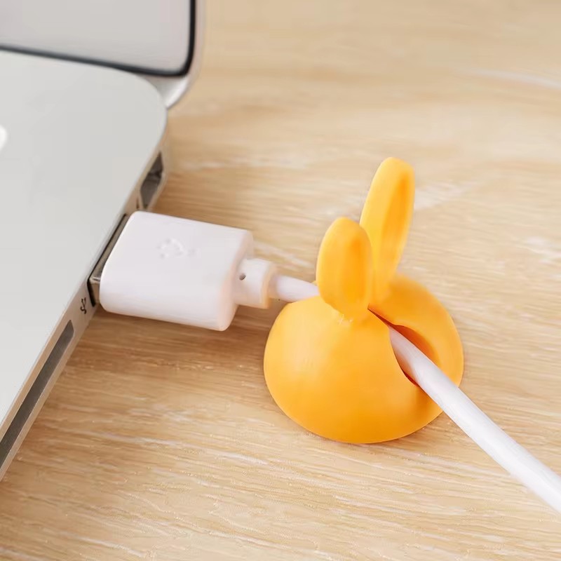 Cute Rabbit Ear Cable Manager  - Cable Staple Clip incelemesi ve fiyatı