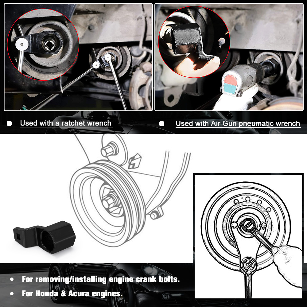 Crank Pulley Removal Tool Sock - Home Improvement Tim Allen incelemesi ve fiyatı