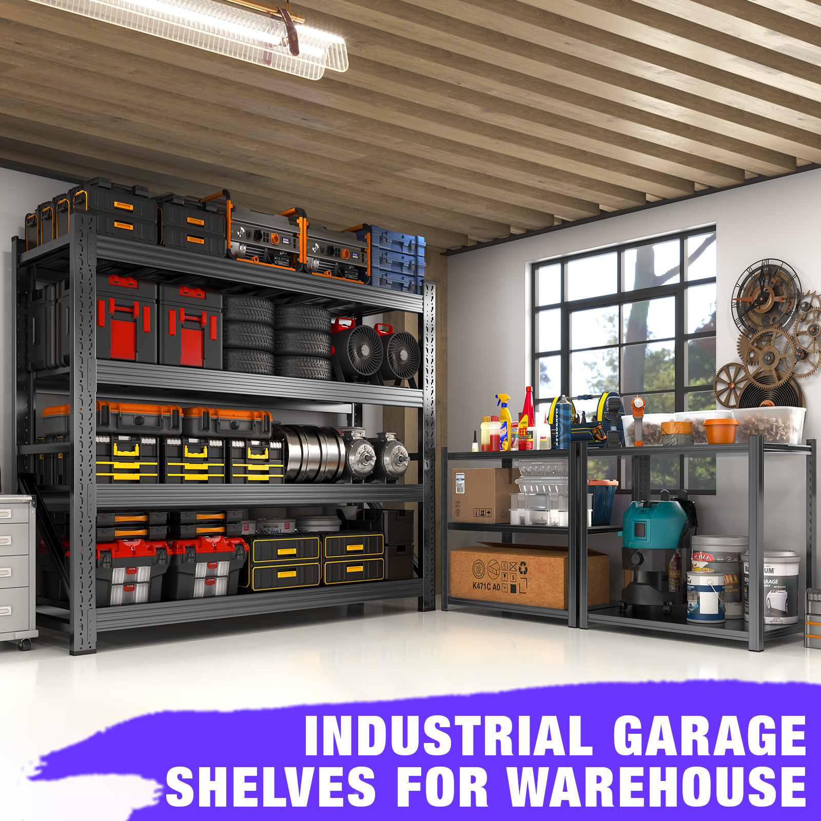 Heavy Duty 6000 lbs Garage She - Home Improvement Outlet Stores incelemesi ve fiyatı