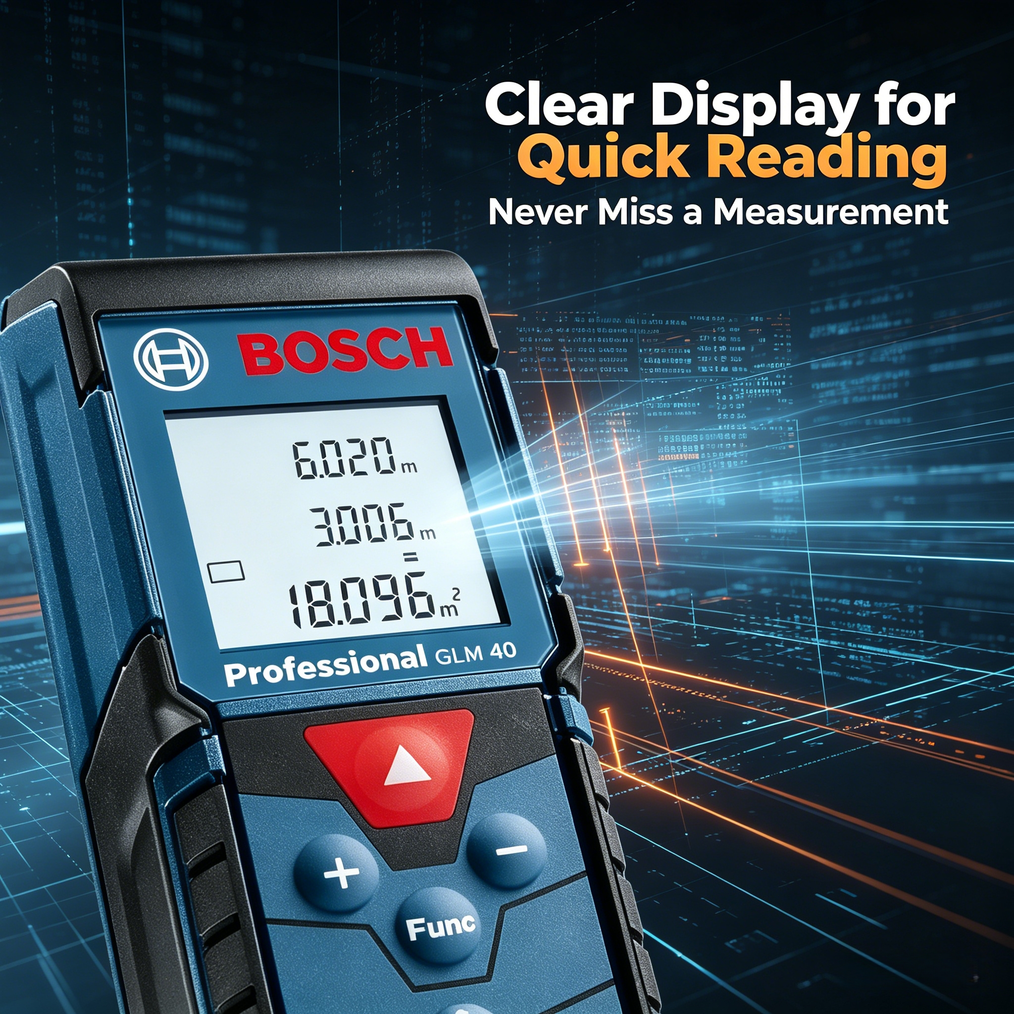 Bosch GLM40 Laser Range Finder - Home Improvement Center incelemesi ve fiyatı