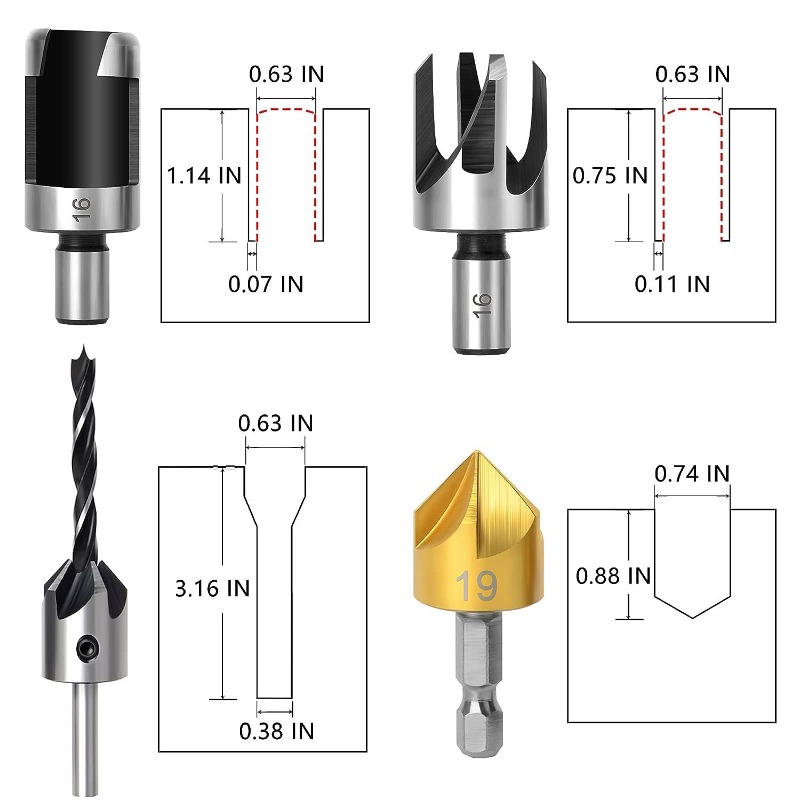 Professional Woodworking Drill - Home Improvement Center incelemesi ve fiyatı