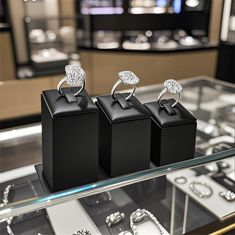 Black PU Leather Jewelry Displ - Home Improvement Outlet Stores incelemesi ve fiyatı