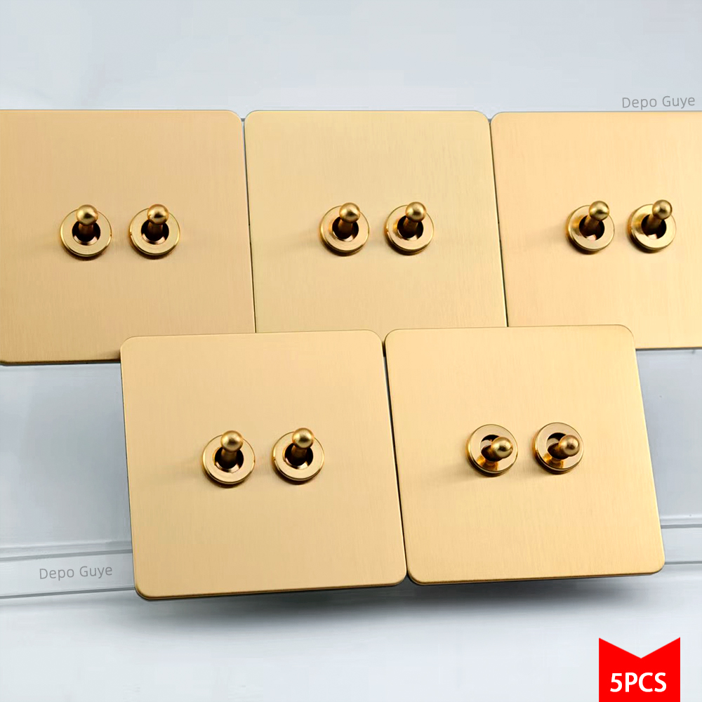 5/10 PCS Gold Wall Light Toggl - Home Improvement Guy incelemesi ve fiyatı