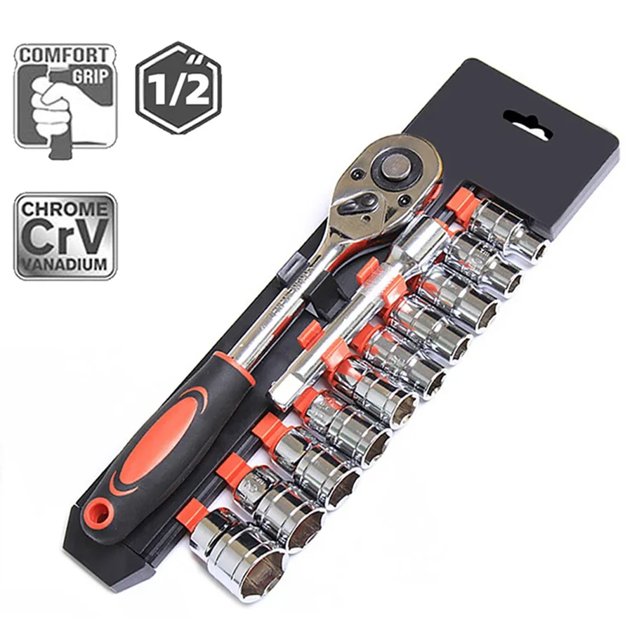 12pcs 1/2 1/4 3/8 Inch Socket  - Home Improvement Tim Allen incelemesi ve fiyatı