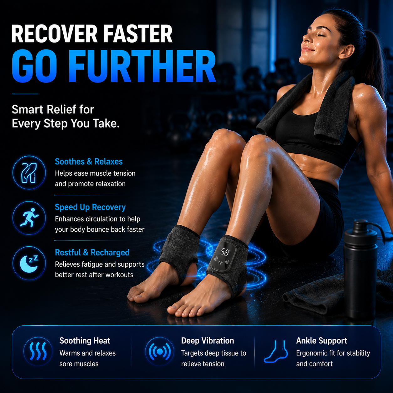 2x Smart Adjustable Ankle Mass - Home Improvement Materials incelemesi ve fiyatı