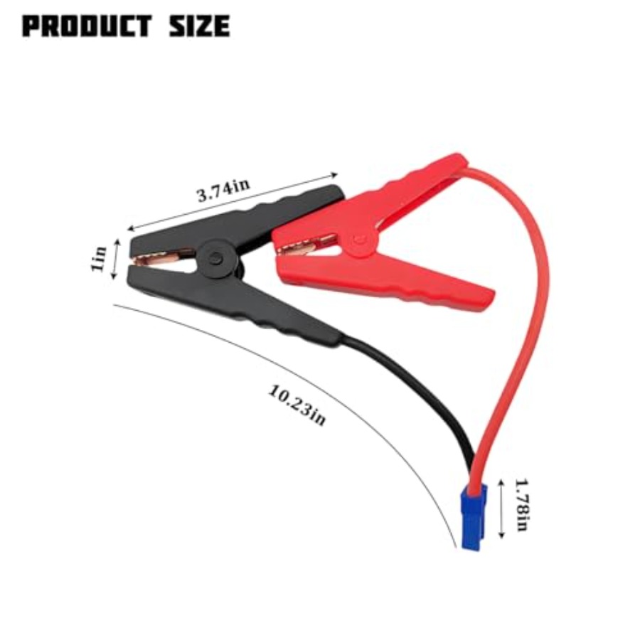 EC5 Car Jumper Starter Cable w - Cable Staple Clip incelemesi ve fiyatı