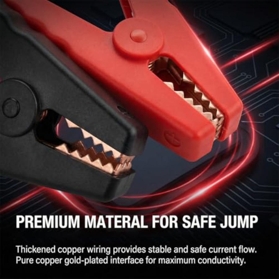 EC5 Car Jumper Starter Cable w - Cable Staple Clip incelemesi ve fiyatı